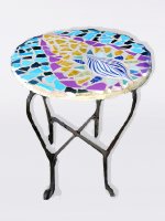 Rachel Babener_Outdoor Mosaic Table